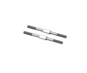 Arrma Steel Turnbuckle M4x60mm Silver (2)