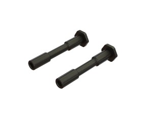 Arrma Steel Steering Post 6x42mm (2) - Black