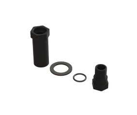 Arrma Aluminum Servo Saver Hub Set Black
