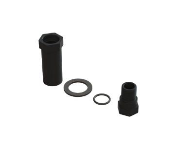 Arrma Aluminum Servo Saver Hub Set Black