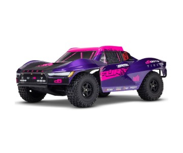 Arrma 1/10 FURY 223S DSC 2wd RTR Brushless Short Course Truck - Purple