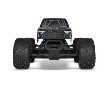 Arrma 1/10 GORGON 223S 2WD RTR Brushless Monster Truck - Blue/Black x4 - Red/Black x3