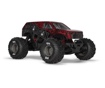 Arrma 1/10 GORGON 223S 2WD RTR Brushless Monster Truck - Red/Black