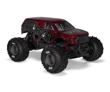 Arrma 1/10 GORGON 223S 2WD RTR Brushless Monster Truck - Red/Black
