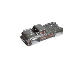 Arrma Outcast 4x4 BLX Painted Decaled Trimmed Body - Gunmetal