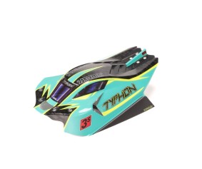 Arrma TYPHON 4x4 Clipless Painted Decaled Body (Green)