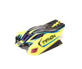 Arrma TYPHON 4x4 Clipless Painted Decaled Body - Yellow