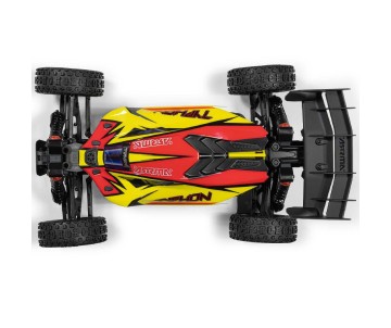 Arrma 1/8 TYPHON 4x4 RTR Brushed Buggy - Yellow
