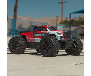 Arrma 1/10 GRANITE 4x4 223S Brushless Monster Truck RTR with DSC - Red