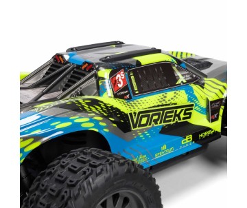 Arrma 1/10 VORTEKS 4x4 223S Brushless Stadium Truck RTR with DSC - Teal