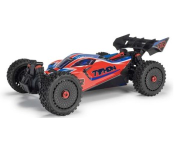 Arrma 1/8 TYPHON 4x4 223S Brushless Buggy RTR with DSC - Red