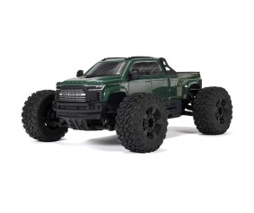 Arrma 1/10 BIG ROCK 4x4 223S Brushless Street Truck RTR with DSC - Green