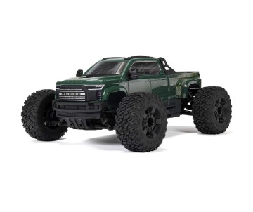 Arrma 1/10 BIG ROCK 4x4 223S Brushless Street Truck RTR with DSC - Green