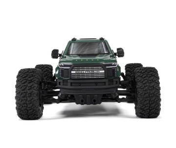 Arrma 1/10 BIG ROCK 4x4 223S Brushless Street Truck RTR with DSC - Green