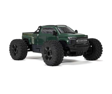 Arrma 1/10 BIG ROCK 4x4 223S Brushless Street Truck RTR with DSC - Green