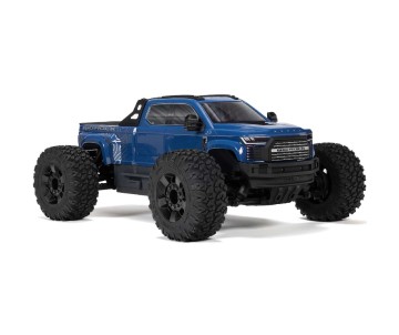 Arrma 1/10 BIG ROCK 4x4 223S Brushless Street Truck RTR with DSC - Blue