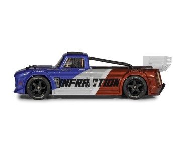 Arrma 1/8 INFRACTION 223S DSC 4X4 RTR Brushless All-Road Street Bash - Blue/Red