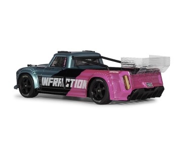 Arrma 1/8 INFRACTION 223S DSC 4X4 RTR Brushless All-Road Street Bash - Teal/Pink