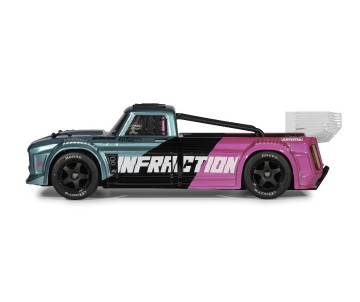 Arrma 1/8 INFRACTION 223S DSC 4X4 RTR Brushless All-Road Street Bash - Teal/Pink