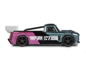 Arrma 1/8 INFRACTION 223S DSC 4X4 RTR Brushless All-Road Street Bash - Teal/Pink