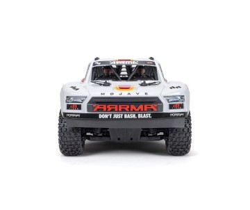 Arrma 1/8 MOJAVE 4x4 4S Brushless Scale Desert Truck - White/Red
