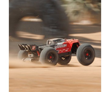 Arrma 1/10 KRATON 4x4 4S BL Speed Monster Truck - Red
