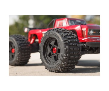 Arrma 1/10 OUTCAST 4x4 4S BL Stunt Truck - Red