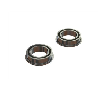 Arrma 10x15x4mm Flanged 2RS Ball Bearing (2)
