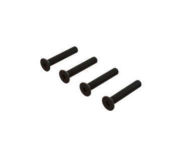 Arrma Flat Head Hex Machine Screw M4x24mm (4)