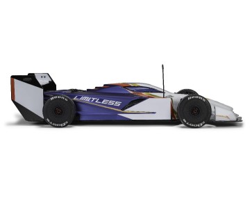 Arrma 1/7 LIMITLESS 120 8S BLX Speed Machine RTR w AVC - White/Blue
