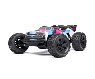 Arrma 1/8 KRATON 4x4 6S Brushless V6 Speed Truck RTR - Blue/Pink