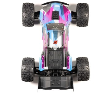 Arrma 1/8 KRATON 4x4 6S Brushless V6 Speed Truck RTR - Blue/Pink