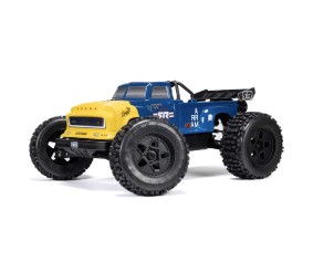 Arrma 1/8 NOTORIOUS 4x4 6S Brushless V6 Stunt Truck RTR - Blue