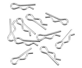 Arrma AR320005 Body Clip 6mm Black (10)