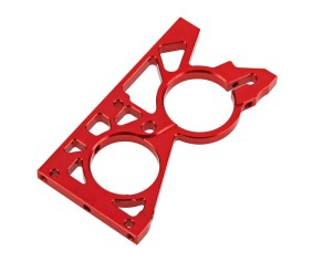 Arrma AR320262 Bulkhead Mid-Rear Aluminum Red Nero