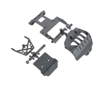 Arrma AR320004 Bumper Rear Chassis Plate Set Front