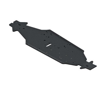 Arrma AR320444 Chassis LWB Aluminum Black Talion
