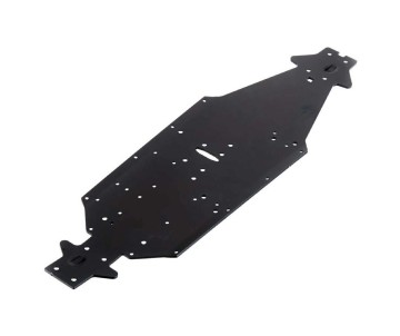 Arrma AR320197 Chassis Aluminum LWB Black Kraton