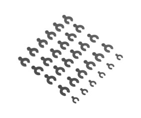 Arrma AR330366 Composite Spacer Set Nero