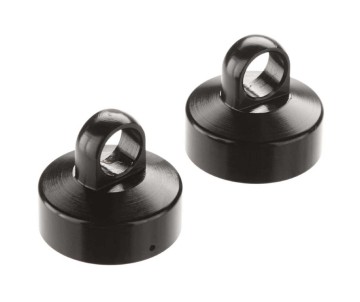 Arrma Shock Cap Upper Aluminum Black (2)