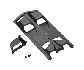 Arrma AR320346 High Airflow Center Skidplate Set Nero