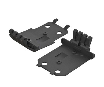 Arrma AR320401 F/R Lower Skidplate (2) 4x4 Granite MEGA