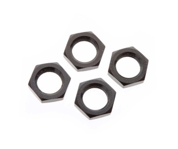 Arrma AR310449 Wheel Nut Aluminum 17mm Black (4)