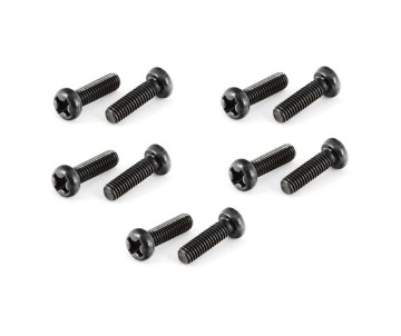 Arrma AR725310 ButtnHead Cross Machine Screw 3x10mm (10)
