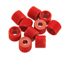 Arrma AR330335 Hub Nut Red (10) Nero