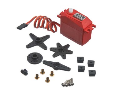 Arrma ADS-5 V2 Waterproof Servo 4.5KG 0.12sec@6.0V, Red