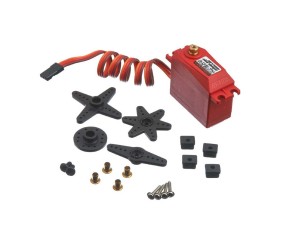 Arrma ADS-7M V2 Waterproof Servo 6.5KG 0.12sec@7.2V, Red