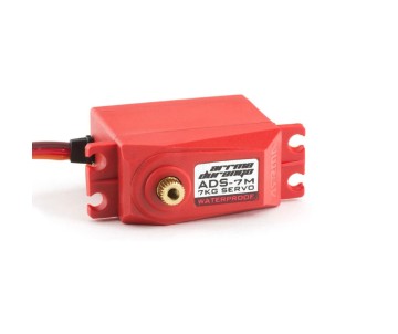 Arrma ADS-7M V2 Waterproof Servo 6.5KG 0.12sec@7.2V, Red
