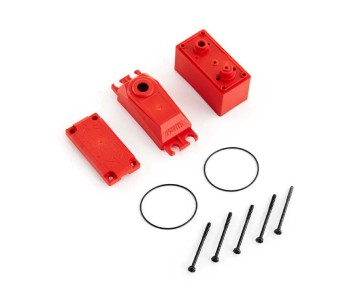 Arrma ADS V2 Plastic Gear Servo Case, Red