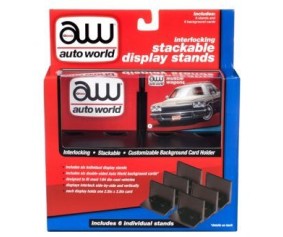 Auto World 1/64 Stacking Display Stand (6 Pack)